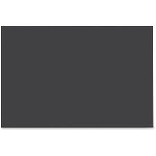 SunWorks Construction Paper - Multipurpose - 12"Width x 18"Length - 50 / Pack - Black