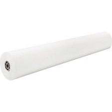Rainbow Colored Kraft Duo-Finish Kraft Paper - ClassRoom Project - 36"Width x 1000 ftLength - 1 / Roll - White - Kraft