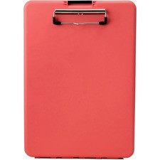 Saunders SlimMate Plastic Storage Clipboard - Plastic, Polypropylene - 1 Each