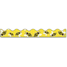 Bordette Designs Decorative Border - Bee Dazzle Design - 2.25" x 25' - 1 Roll/Pkg