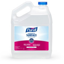 PURELL Foodservice Surface Sanitizer Gallon Refill - Ready-To-Use Liquid - 128 fl oz (4 quart) - Bottle - 1 Each - Clear