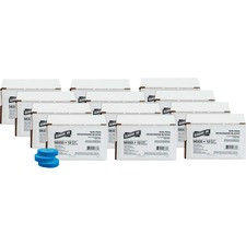 Genuine Joe Non-para Toss Blocks - Non-para Deodorizer, Water Soluble, Acid-free - 144 / Carton - Blue
