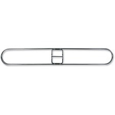 Genuine Joe GJO48264, 24" Dustmop Frame, 1 / Each, Stainless Steel - Rust Resistant, 360 Swivel, Chrome Plated - Stainless Steel - 1 / Each