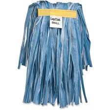 Genuine Joe GJO48255, Hy-Sorb Disposable Mophead, 1 Each, Turquoise - Cotton, Rayon - Turquoise