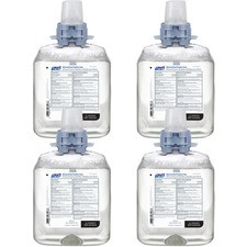 PURELL Sanitizing Foam Refill - 40.6 fl oz (1200 mL) - Kill Germs - Hand - Clear - 4 / Carton