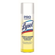 Professional Lysol Professional Foam Cleaner - Aerosol - 24 oz (1.50 lb) - Fresh Clean Scent - 1 Each