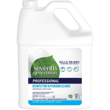 Seventh Generation Disinfecting Bathroom Cleaner Refill - 128 fl oz (4 quart) - Lemongrass Citrus Scent - 1 Each