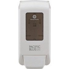 Pacific Blue Ultra Foaming Hand Soap/Hand Sanitizer Wall-Mounted Manual Dispenser - Manual - White - 1Each