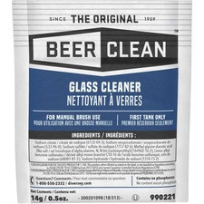 Beer Clean Glass Cleaner - Concentrate Powder - 100 / Carton - White