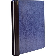 ACCO Expandable Data Binder - Retractable Hooks - 6" Binder Capacity - Letter - 8 1/2" x 11" Sheet Size - 1500 Sheet Capacity - Pressboard - Blue - Recycled - Retractable, Handle, Spine Label, Durable, Retractable Storage Hooks, Expandable - 1 / Each