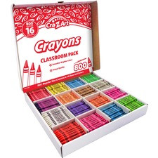 Cra-Z-Art Crayons Classroom Pack - Multi - 800