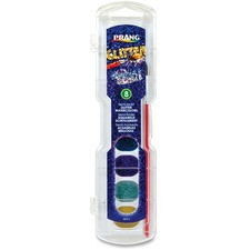 Prang Glitter Watercolors Set - 0.11 fl oz - 8 / Set - Assorted