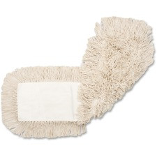 Genuine Joe GJO18500, Disposable Dust Mop Refill, 1 Each, Natural - 5" Width x 18" Length - Cotton, Synthetic