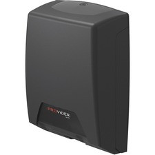 Wisconsin Multifold Towel Dispenser - Multifold, C Fold Dispenser - 15.9" Height x 11.8" Width x 5.3" Depth - Translucent Smoke - Refillable - 1 / Carton