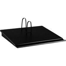 At-A-Glance 17-Style Loose Leaf Desk Calendar Base - Support 3.50" x 6.50" Media - Plastic - 1 Each - Black