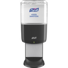 PURELL ES6 Touch-Free Hand Sanitizer Dispenser, Graphite (6424-01) - Automatic - 1.27 quart Capacity - Support 4 x C Battery - Locking Mechanism, Durable, Wall Mountable, Touch-free - Graphite - 1 / Each