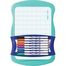 BIC Intensity Dry Erase Kit - Multi - 12 / Kit