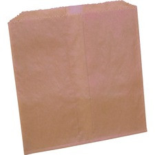 Impact Products Sanitary Disposal Floor Unit Wax Liners - Brown Kraft - 500/Carton - Sanitary