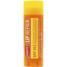 O'Keeffe's SPF 35 Lip Balm - Cream - 0.15 fl oz - For Dry Skin - SPF 35 - Applicable on Lip - Cracked/Scaly Skin, Sunburn - Moisturising, Water Resistant - 1 Each