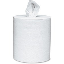 Kleenex Premiere Center-Pull Towels - 1 Ply - 8" x 15" - 250 Sheets/Roll - 8.40" Roll Diameter - White - For Hand - 1000 / Carton