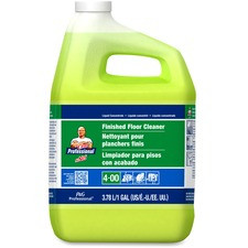 Mr. Clean Finished Floor Cleaner - Liquid - 128 fl oz (4 quart) - 3 / Carton - Yellow