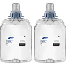 PURELL FMX-20 Professional HEALTHY SOAP Mild Foam - Fresh Fruit Scent - 67.6 fl oz (2 L) - Dirt Remover, Kill Germs - Hand, Skin - Clear - Dye-free, Fragrance-free, Bio-based - 2 / Carton