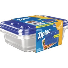 Ziploc Food Storage Container Set - Clear - 12 / Carton