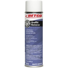 Betco Graffiti Remover - Ready-To-Use Spray - 15 fl oz (0.5 quart) - 12 / Carton - Clear