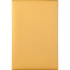 Quality Park Extra Heavy-duty Kraft Clasp Envelopes - Clasp - #55 - 6" Width x 9" Length - 32 lb - Gummed - Kraft - 100 / Box - Kraft