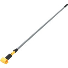 Rubbermaid Commercial Gripper 54" Aluminum Mop Handle - 54" Length - Yellow - Aluminum - 1 Each