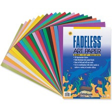 Creativity Street Art Paper Sheets - Craft, Art - 2"Height x 12"Width x 18"Length - 60 / Pack - Assorted