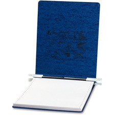 ACCO PRESSTEX Unburst Sheet Covers - 6" Binder Capacity - 9 1/2" x 11" Sheet Size - Dark Blue - Recycled - Retractable Filing Hooks, Hanging System, Moisture Resistant, Water Resistant - 1 / Each
