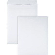 Quality Park Redi-Seal White Catalog Envelopes - Catalog - #12 1/2 - 9 1/2" Width x 12 1/2" Length - 28 lb - Self-sealing - 100 / Box - White