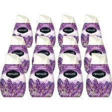 Dial Lovely Lavender Gel Air Freshener - 7 fl oz (0.2 quart) - Fresh Lavender - 12 / Carton