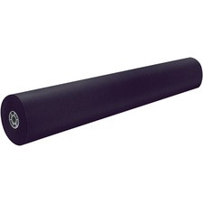 Rainbow Colored Kraft Duo-Finish Kraft Paper - ClassRoom Project - 36"Width x 1000 ftLength - 1 / Roll - Black - Kraft