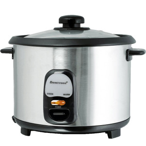 Brentwood 5 Cup Rice Cooker/Non-Stick with Steamer D970-TS-10 Brentwood 5 Cup Rice Cooker/Non-Stick with Steamer D970-TS-10