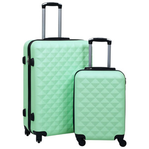 Hardcase Trolley Set 2 pcs Mint ABS A949-92430 Hardcase Trolley Set 2 pcs Mint ABS A949-92430
