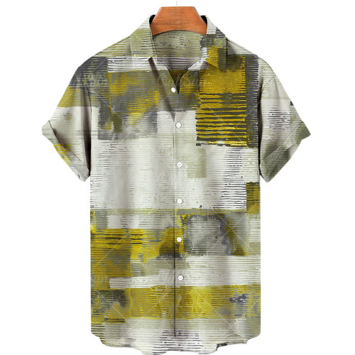 Color: MULTI, Size: M - Men's Hawaiian Shirts Men's Short Sleeved Vintage Shirt Men's Fashionable S F640-12000039223757269 Color: MULTI, Size: M - Men's Hawaiian Shirts Men's Short Sleeved Vintage Shirt Men's Fashionable S F640-12000039223757269