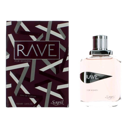 Rave by Sapil, 3.4 oz Eau De Parfum Spray for Women R654-awsaprv34s Rave by Sapil, 3.4 oz Eau De Parfum Spray for Women R654-awsaprv34s