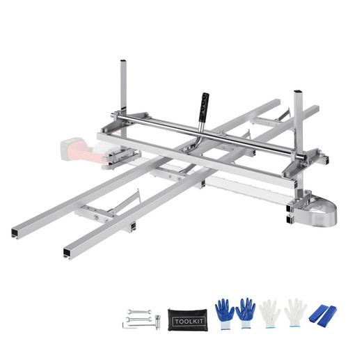 Chainsaw Mill and Rail Mill Guide System, Portable Sawmill 14"-36" Guide Bar, 9ft Aluminum Saw Mil E415-LJZJDGTZLMDGKKEY3V0  Chainsaw Mill and Rail Mill Guide System, Portable Sawmill 14"-36" Guide Bar, 9ft Aluminum Saw Mil E415-LJZJDGTZLMDGKKEY3V0