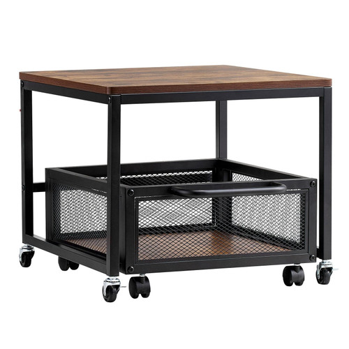 Mini Fridge Stand with Storage, 198 lbs Mini Fridge Table with Movable Storage Cart & Swivel Wheel E415-DTCKMNBXZJ1C1W7AXV0  Mini Fridge Stand with Storage, 198 lbs Mini Fridge Table with Movable Storage Cart & Swivel Wheel E415-DTCKMNBXZJ1C1W7AXV0