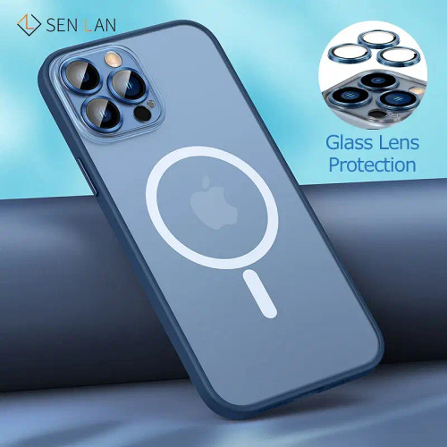 Color: Blue, Material: Plastic - Magsafe Magnetic For IPhone 15 Promax Phone Case For iPhon 11 12 1 F640-12000030806145175 Color: Blue, Material: Plastic - Magsafe Magnetic For IPhone 15 Promax Phone Case For iPhon 11 12 1 F640-12000030806145175