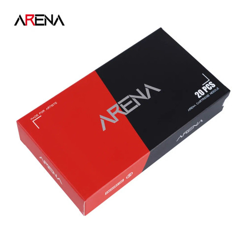 Size: M, Color: WHITE - Sterilized Tattoo Cartridge Needles Makeup Permanent Needles Round Liner 0. F640-12000017569624895