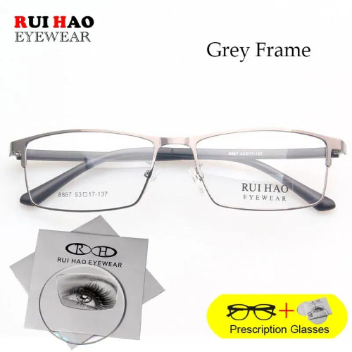 Frame Color: GRAY, Lens Function: Anti Blue Ray, Lens Index: 1.61, Prescription Type: Progressive - F640-12000026752257592 Frame Color: GRAY, Lens Function: Anti Blue Ray, Lens Index: 1.61, Prescription Type: Progressive - F640-12000026752257592