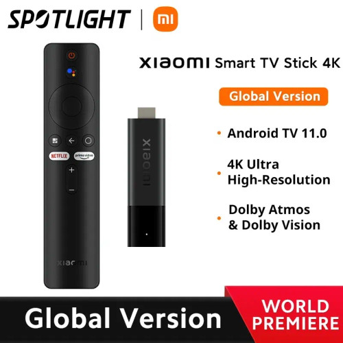 Color: Brown, Ships From: CHINA - [World Premiere] Global Version Xiaomi Smart TV Stick 4K Android  F640-12000039603891822