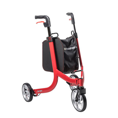 Nitro 3-Wheel Folding Aluminum Rollator B731-RTL10266TWHL
