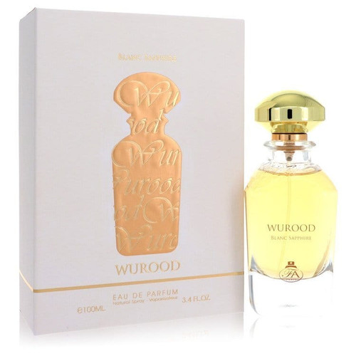 Wurood Blanc Sapphire by Fragrance World Eau De Parfum Spray 3.4 oz (Women) V728-563805