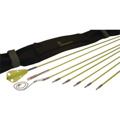 Labor Saving Devices 81-600 Creep-Zit Compact Threaded Connector Wire Running Rod Kit, 24ft R810-LSD81600