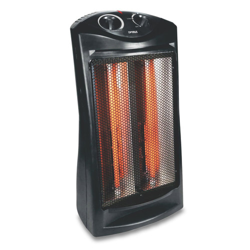 Optimus Fan Forced Tower Quartz Heater with Thermostat D970-H-5235