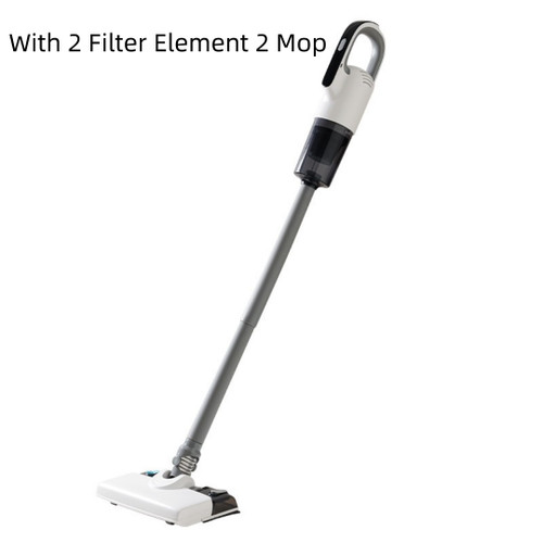 Color: 12V Wireless Rechargeable, Specifications: With 2 Filter Element 2 Mop - Strong Suction Suct Q119-CJYD229677303CX